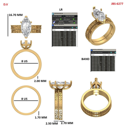 Custom Ring Order Jeremiah women’s band