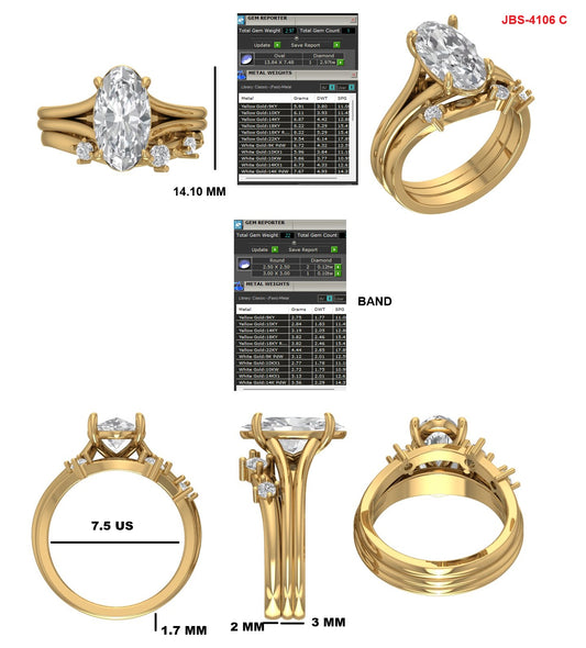 Custom Ring Order - Hugo wedding band