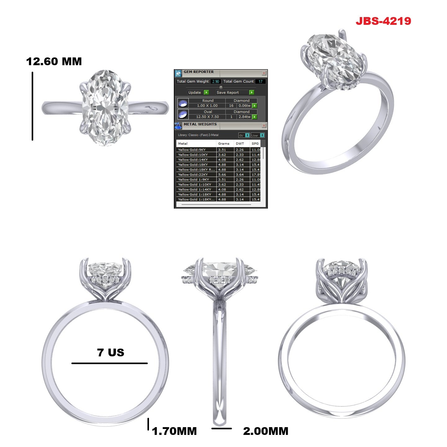 Custom Ring Order - Megan Moval