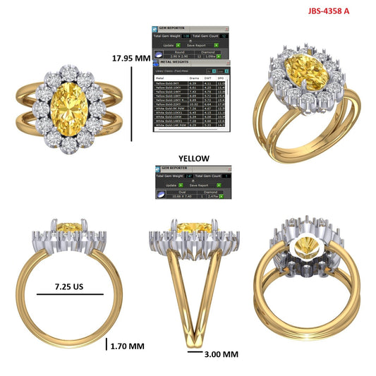 Custom Ring Order -Aida Setting