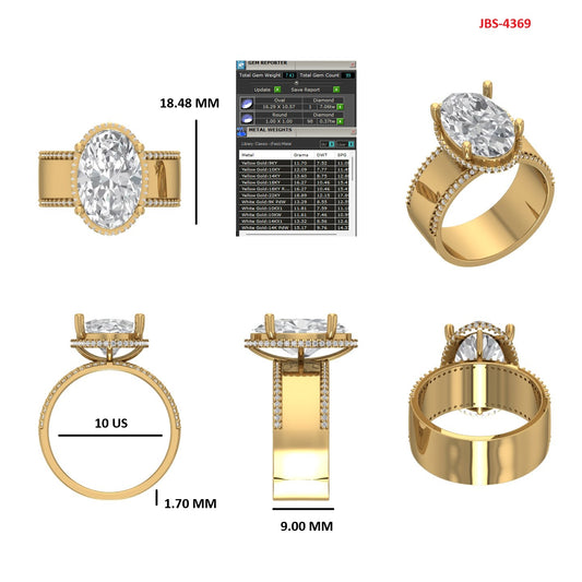 Custom Ring Order - Ashley Oval