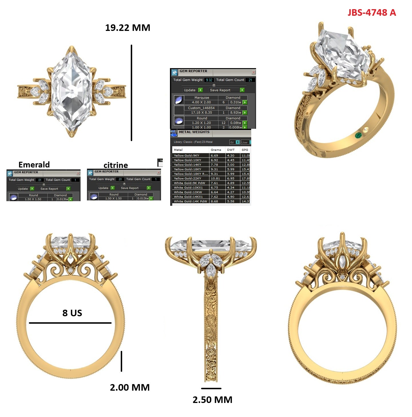 Custom Ring Order -Christofher