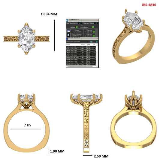 Custom Ring Order -Austin Dutch Marquise