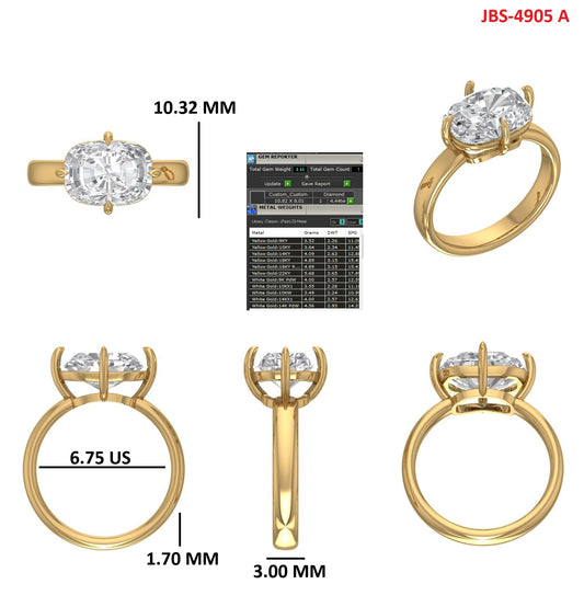 Custom Ring Order -Jack East West Old Mine