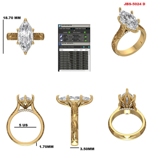 Custom Ring Order - Patrick/Suzanne