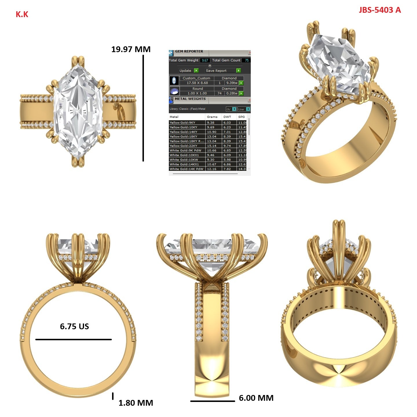Custom Ring Order John Engagement DM