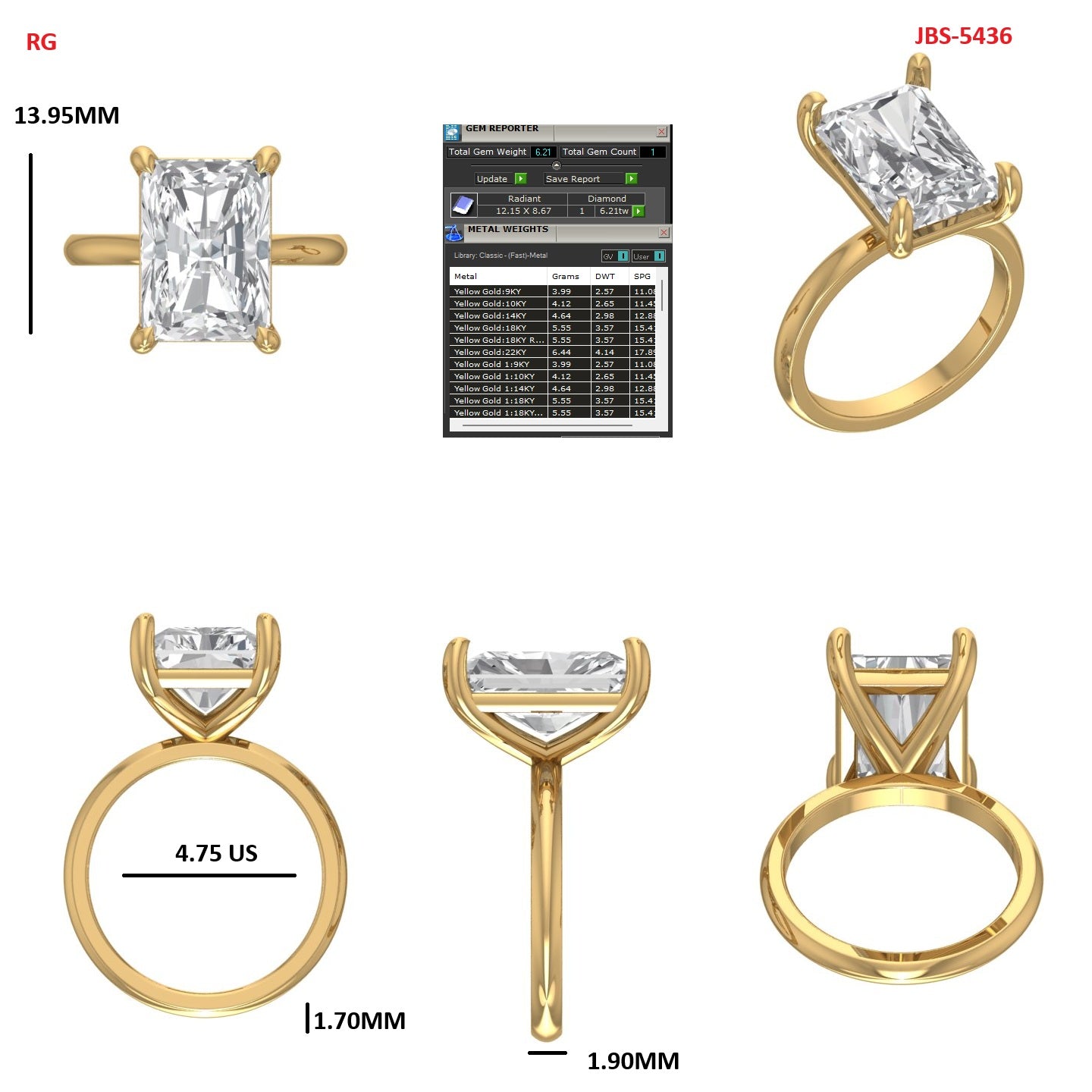 Custom Ring Order Blake Newton