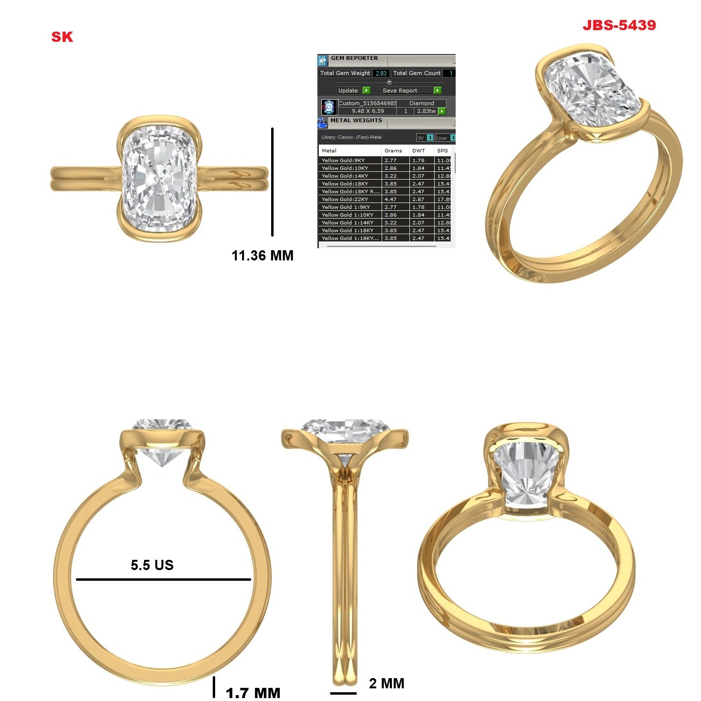 Custom Ring Order Hank Old Mine