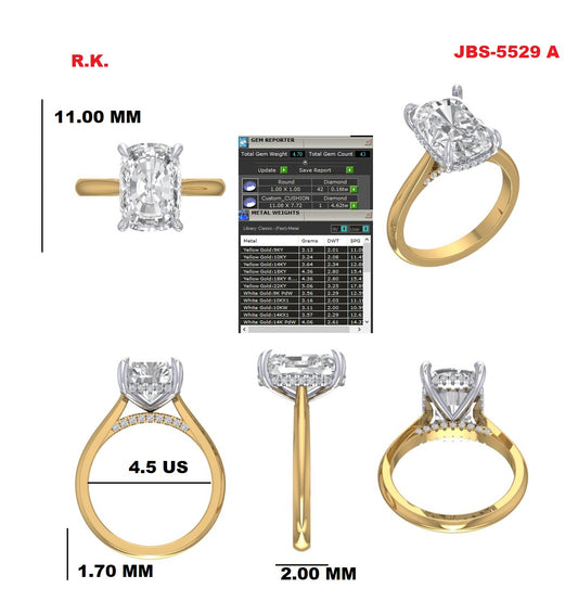 Custom Ring Order Morgan/Lee