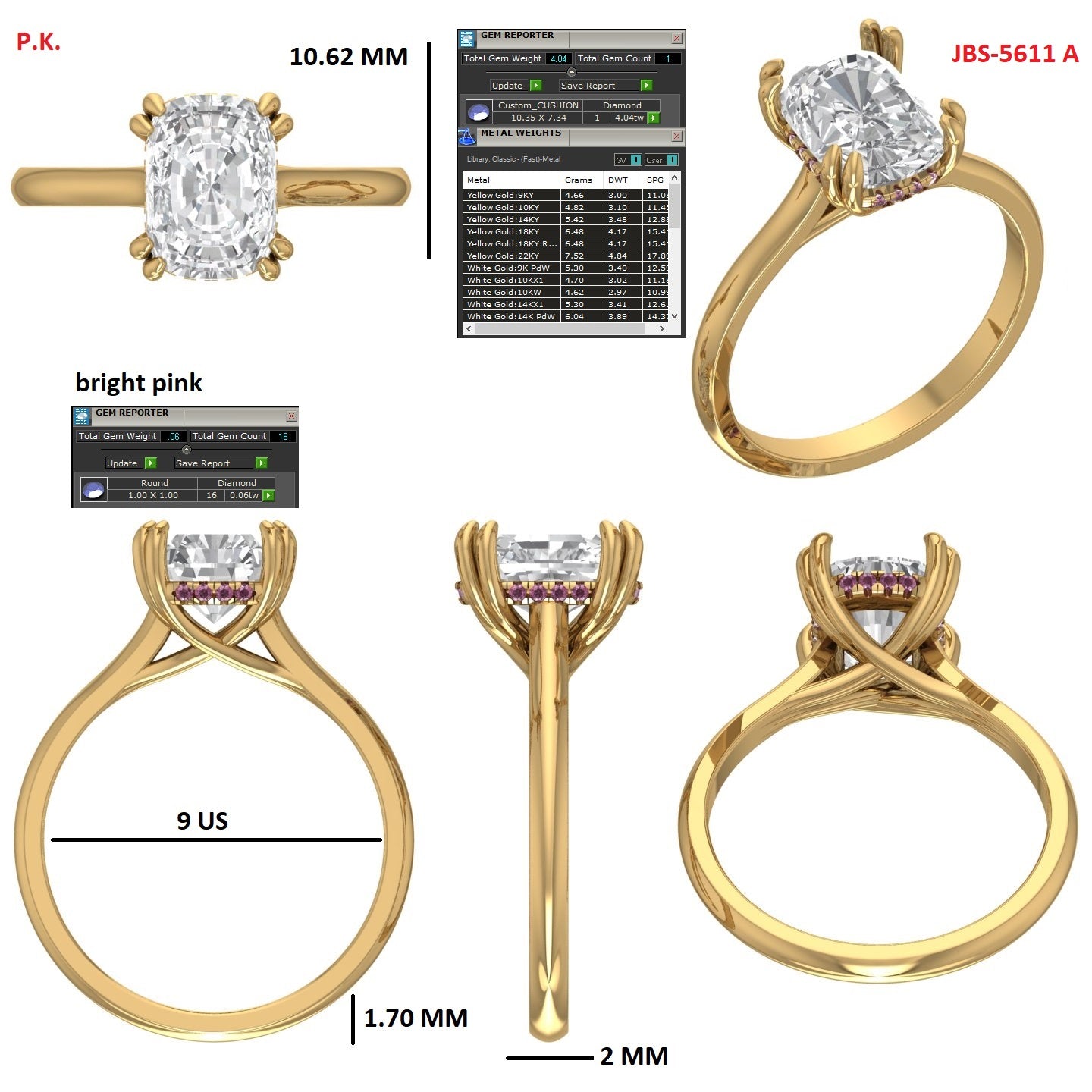 Custom Ring Order Brittany Old Mine