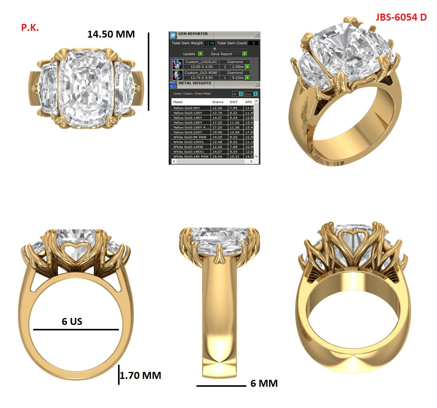 Custom Ring Order Amanda Jones