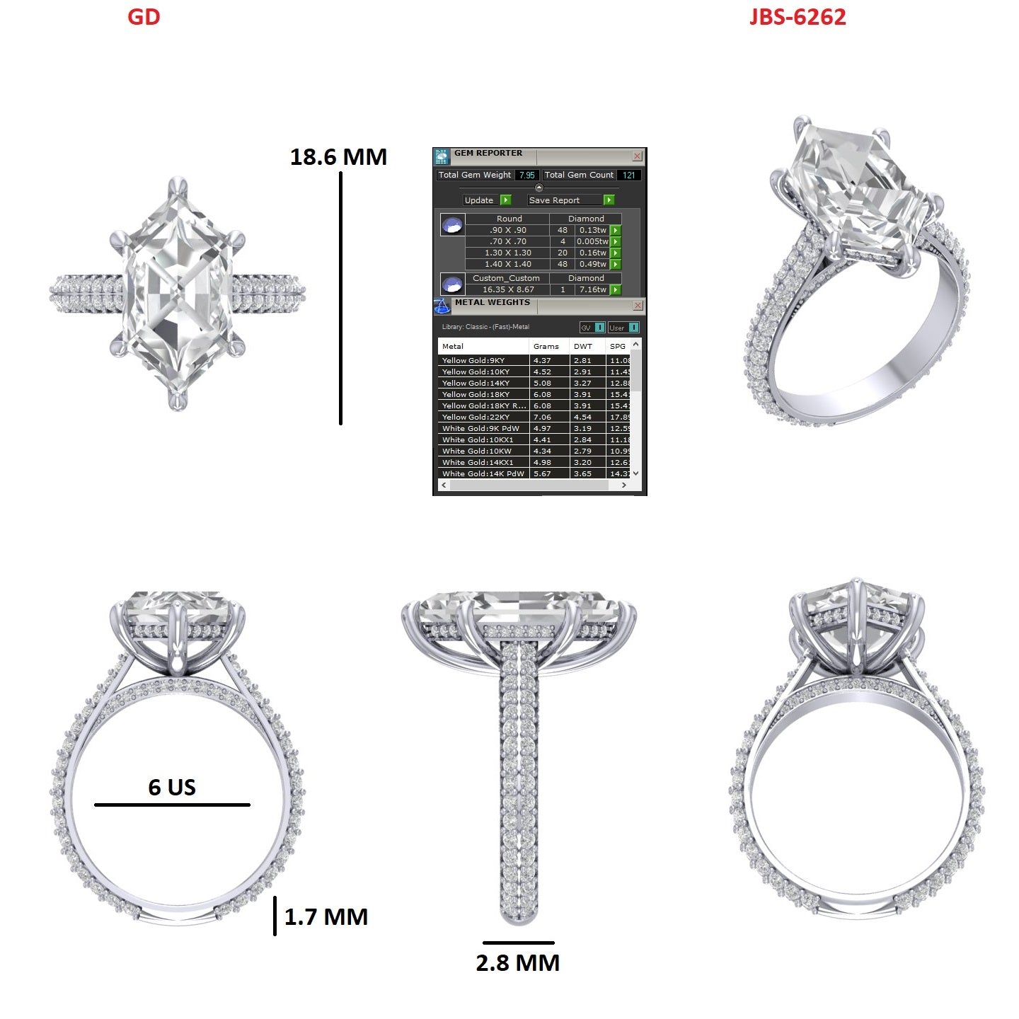 Custom Ring Order Tami Dutch marquise