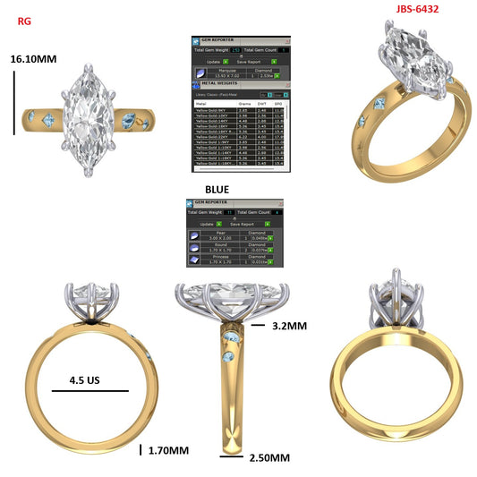 Custom Ring Order - Cassidy/Jarod