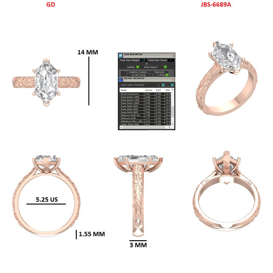 Custom Ring Order - Makayla Two rings
