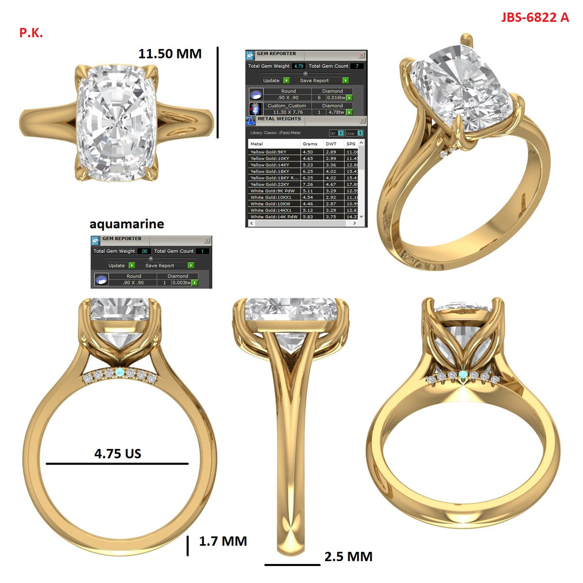Custom Ring Order Ben Rees