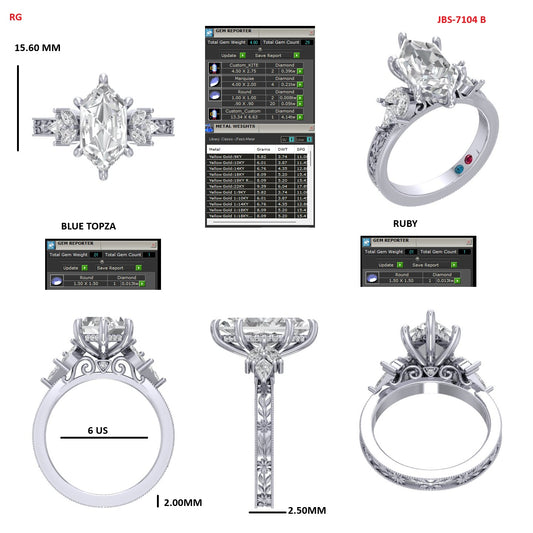 Custom Ring Order Rachel Sommer/Justin first payment