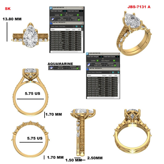 Custom Ring Order Elisha two rings
