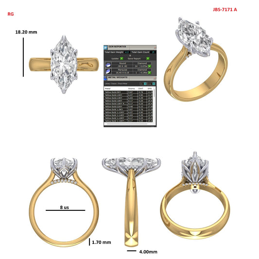 Custom Ring Order Kendra Marquise