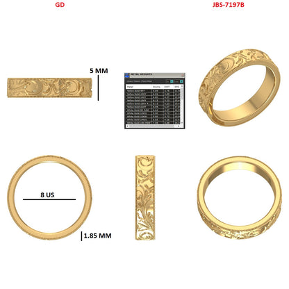 Custom Ring Order Sean Men's and women's band
