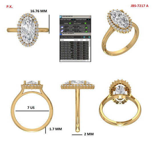Custom Ring Order Kristine Moval