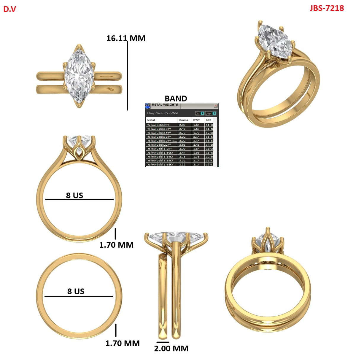 Custom Ring Order Hibiki Two wedding bands