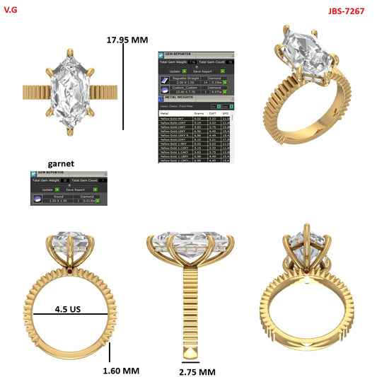 Custom Ring Order Adia/Chris