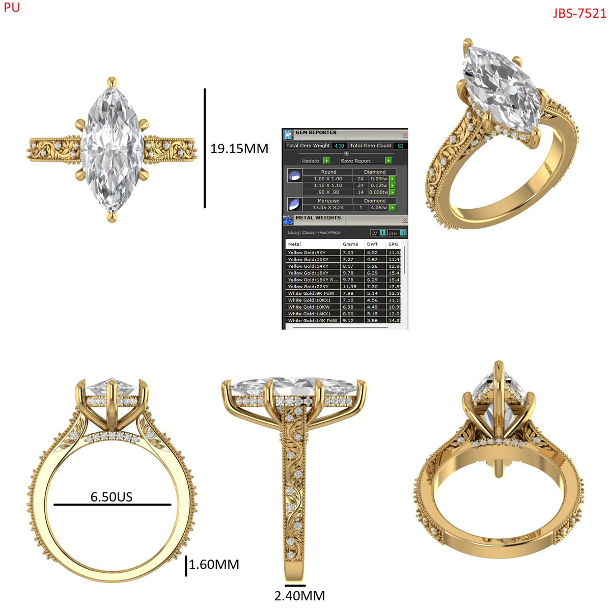 Custom Ring Order John Hill