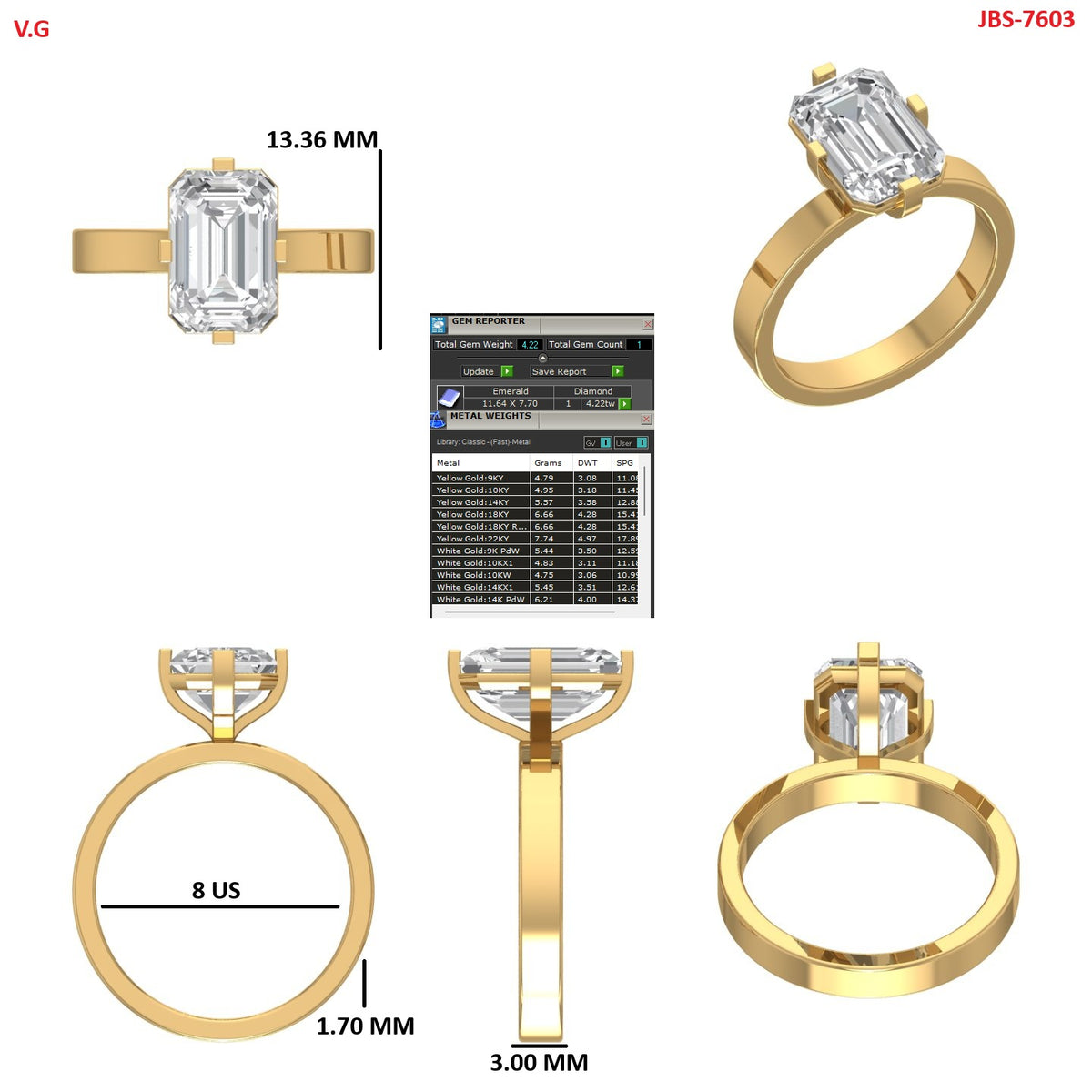 Custom Ring Order John/Edward