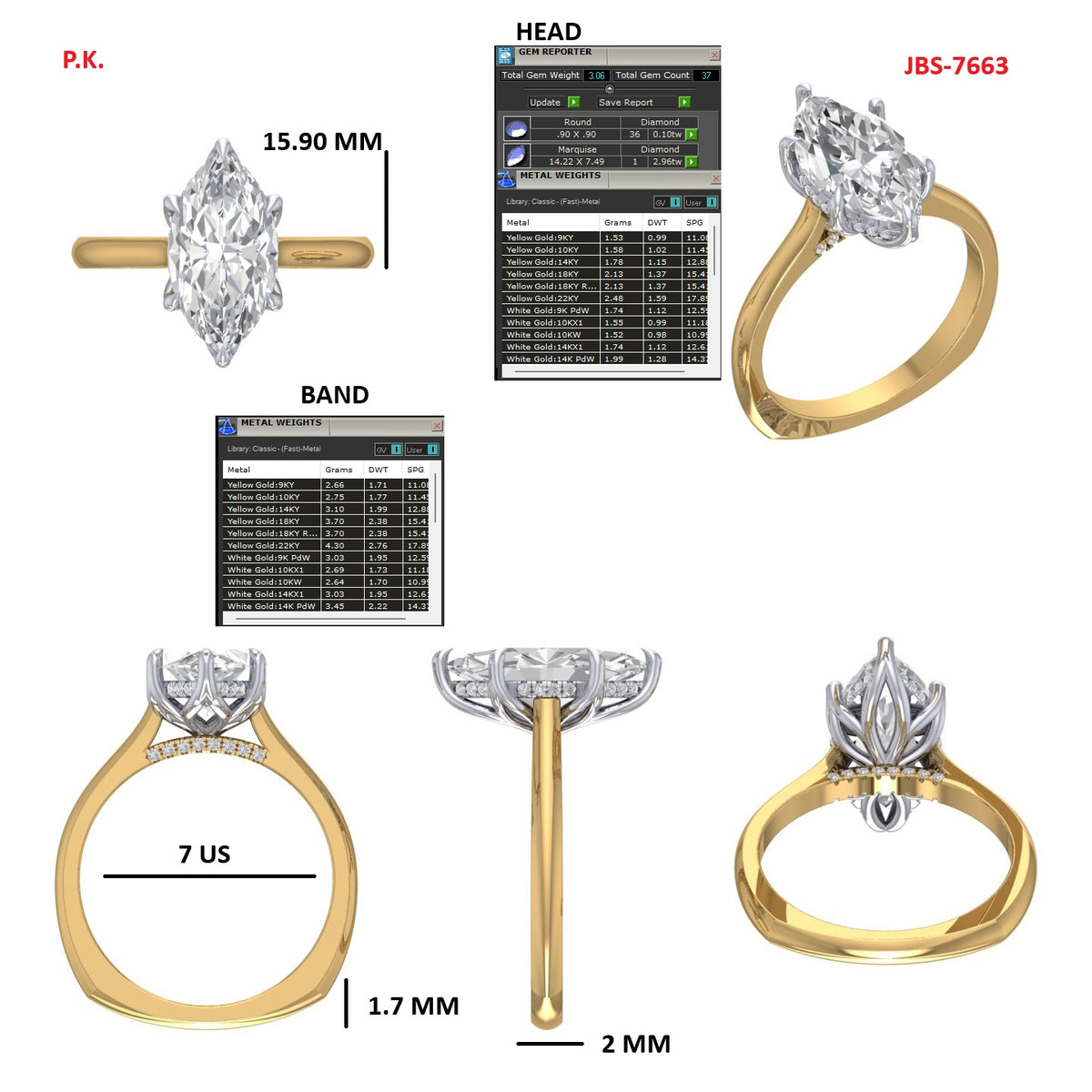 Custom Ring Order Supree
