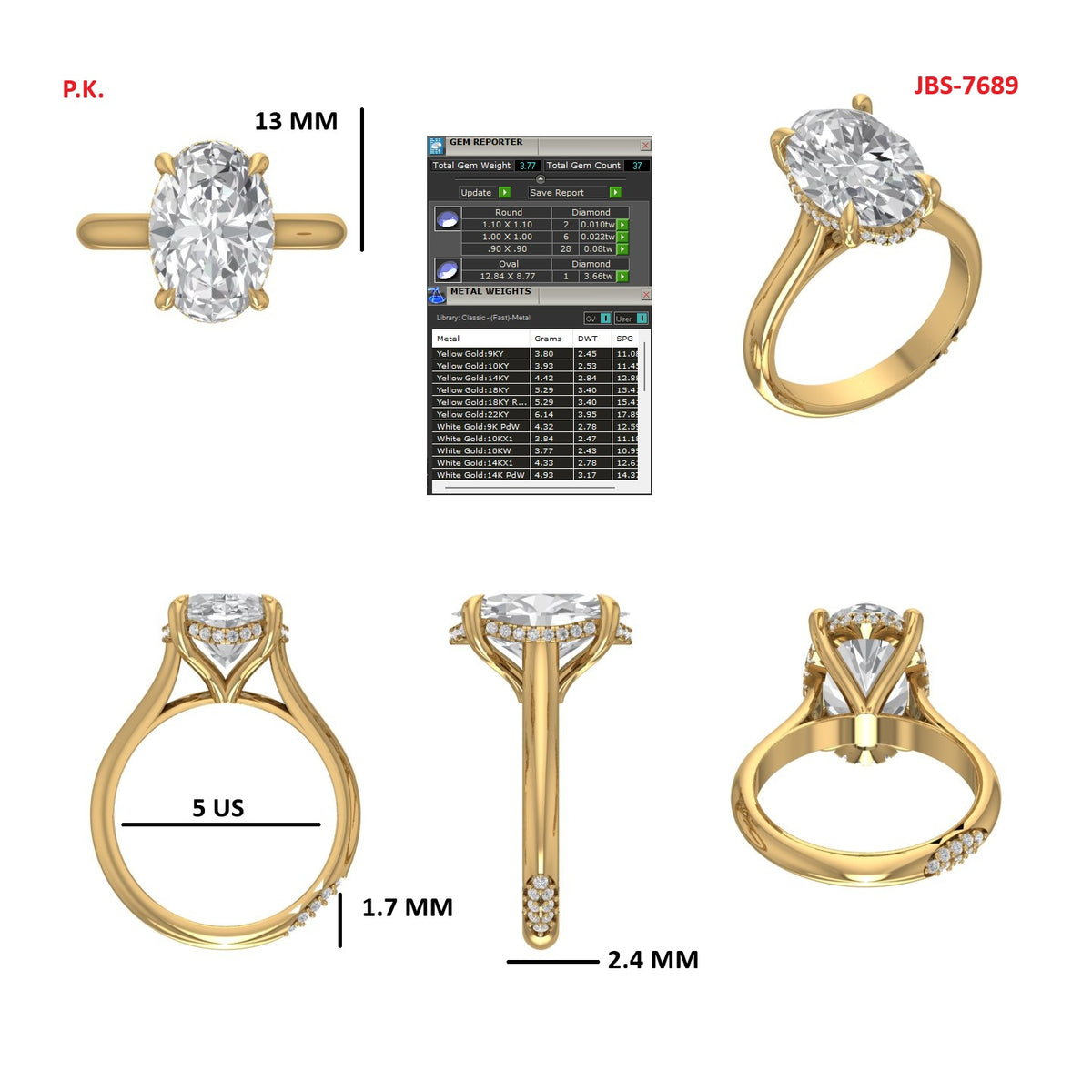 Custom Ring Order Matthew Graves