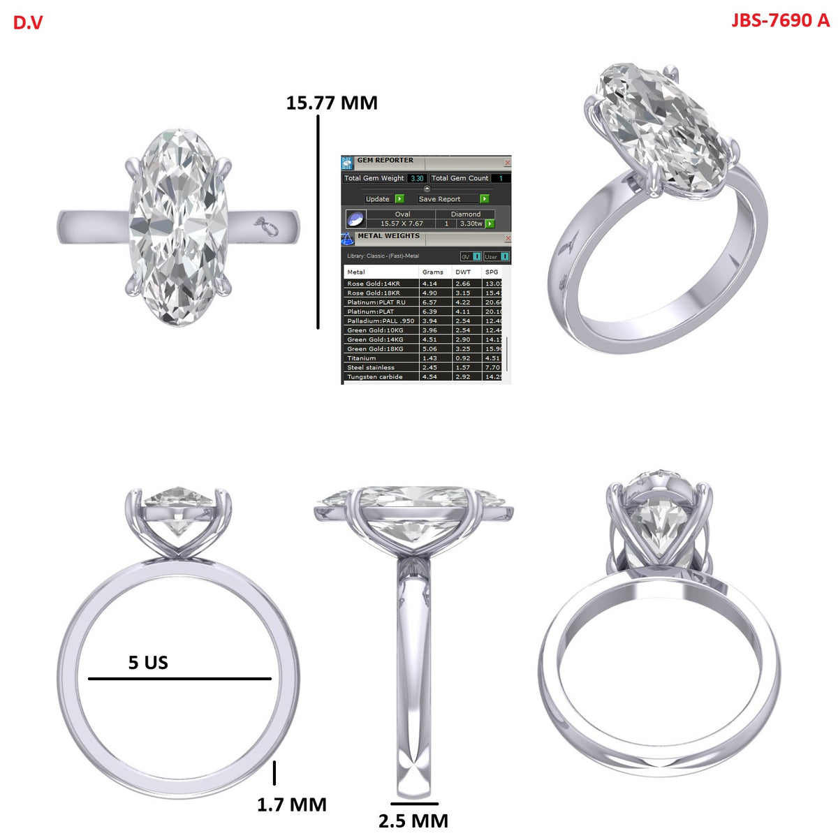 Custom Ring Order Bella Ring reset