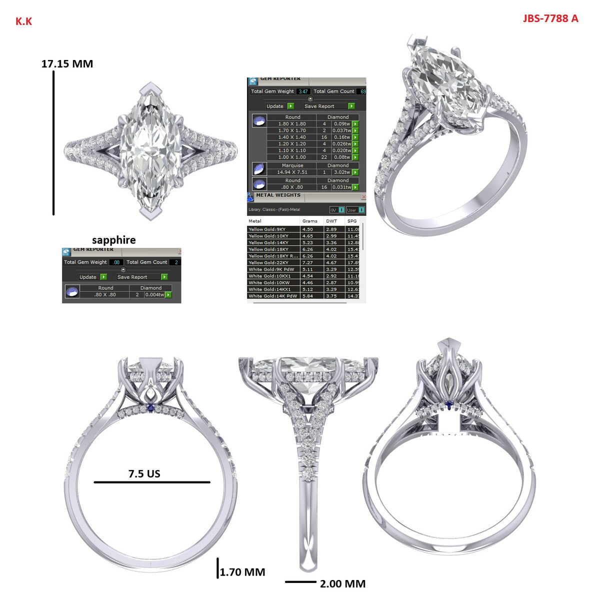Custom Ring Order Iquan