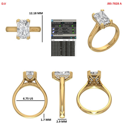 Custom Ring Order Dayon Radiant