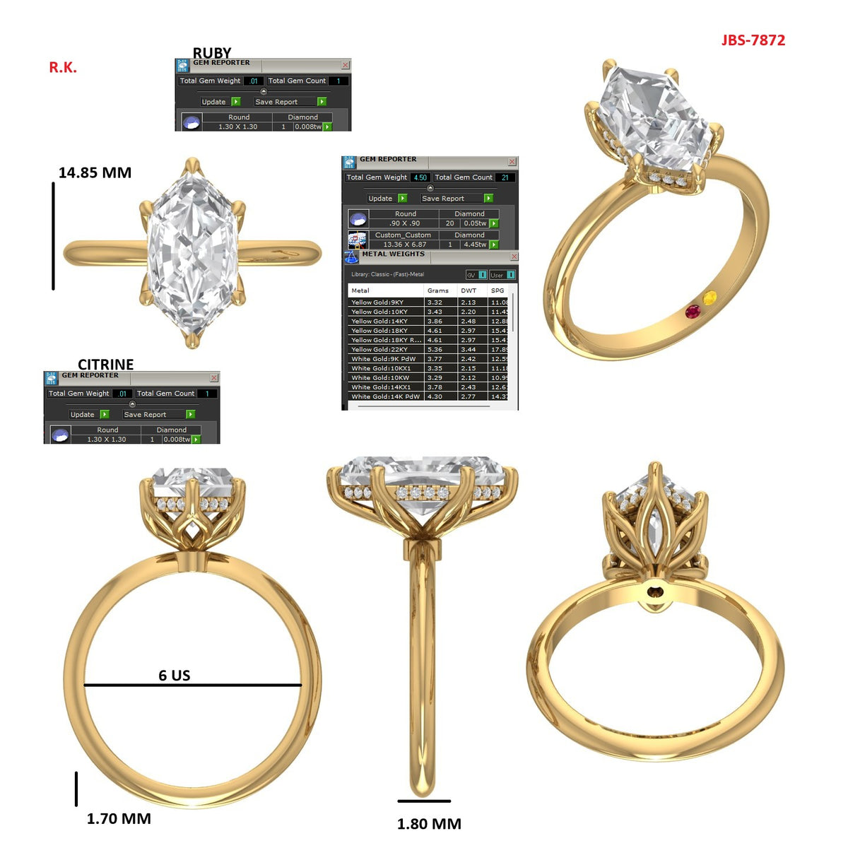 Custom Ring Order Pedro DM