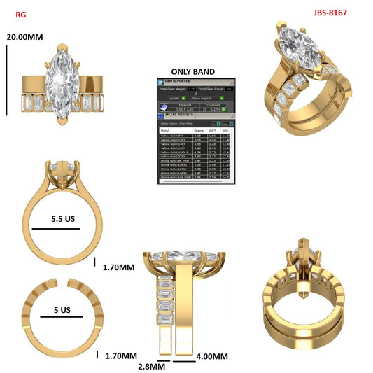 Custom Ring Order Marsal/Carlos