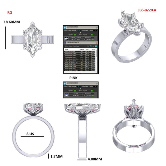 Custom Ring Gavin Dutch Marquise