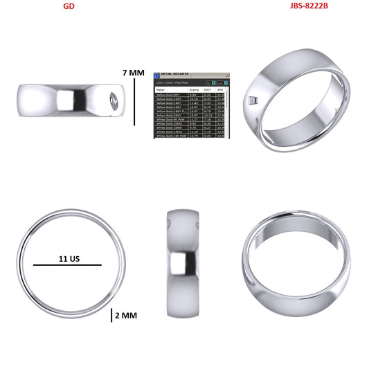 Custom Ring Michael Ann wedding Men's band