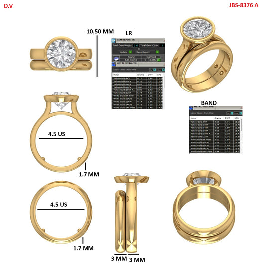 Custom Ring Kelly Tyler band