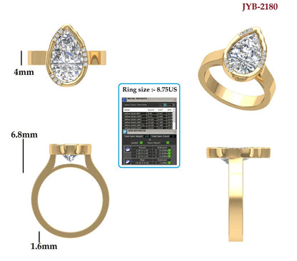 Custom Ring Order - Noelle engagement ring