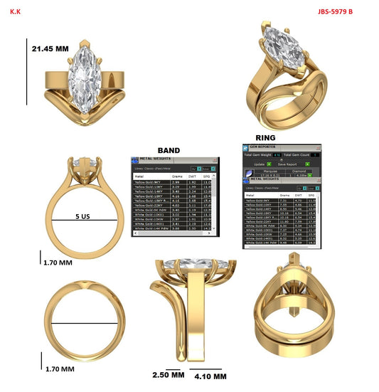 Custom Ring Order Marsal/Carlos