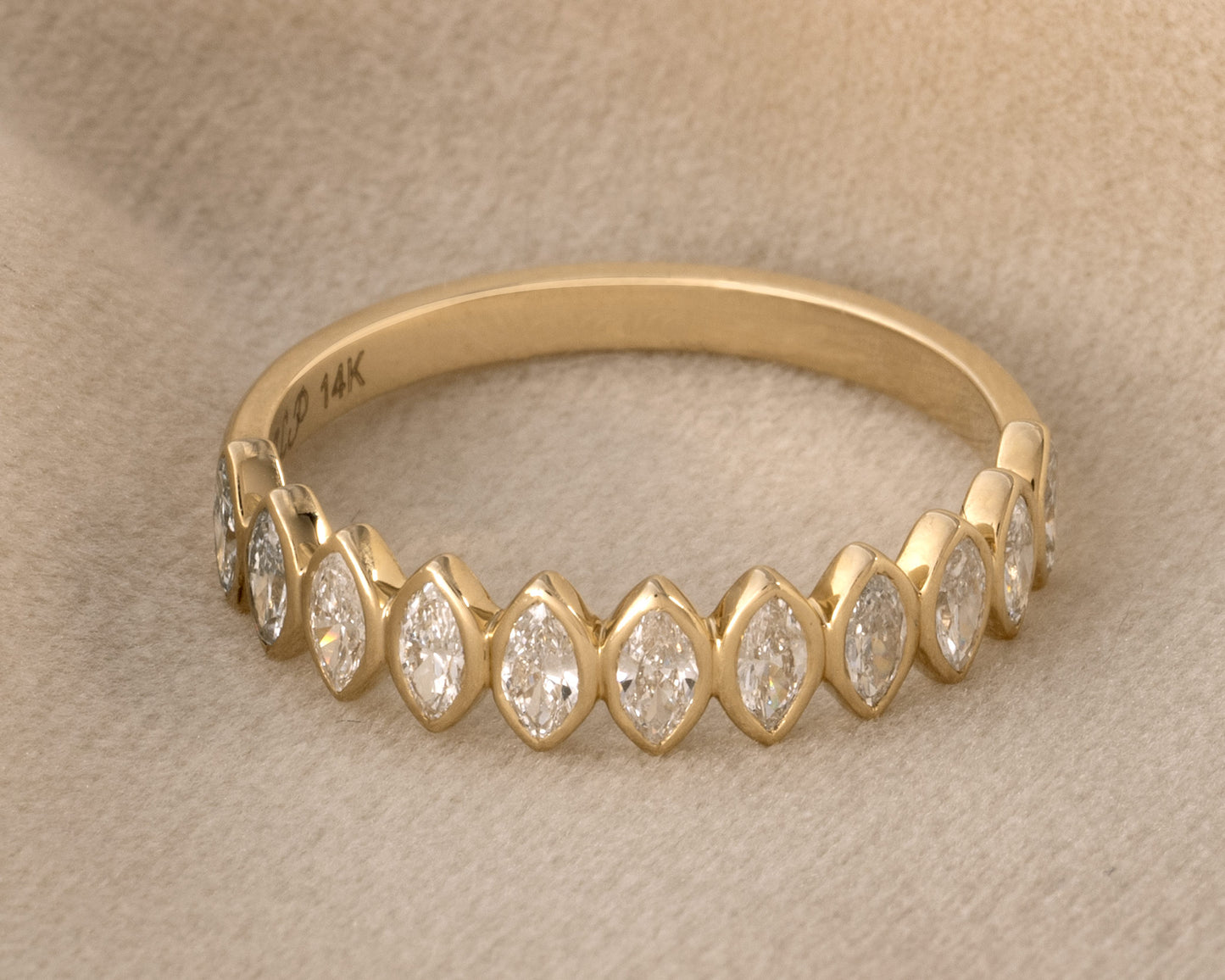 Carmen Band .65ctw - 11 4.0x2.0mm Lab-Grown Diamonds