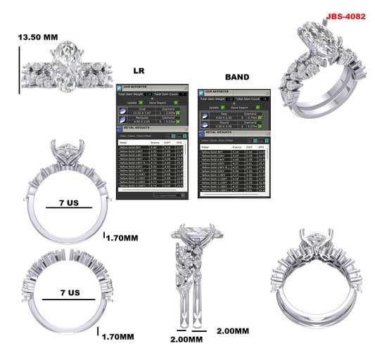 Custom Ring Order - Kristin Moval and band