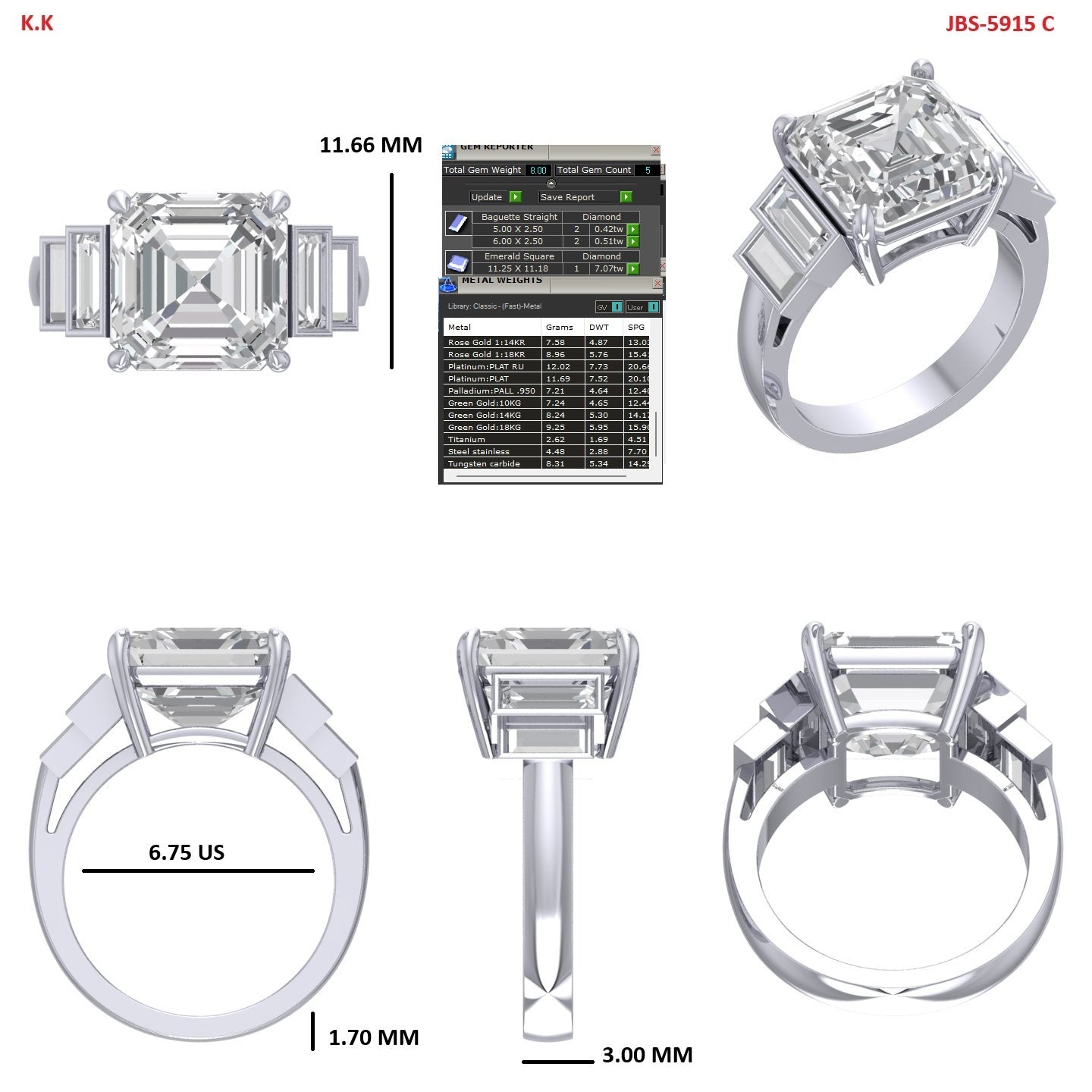 Custom Ring Order Colette Asscher