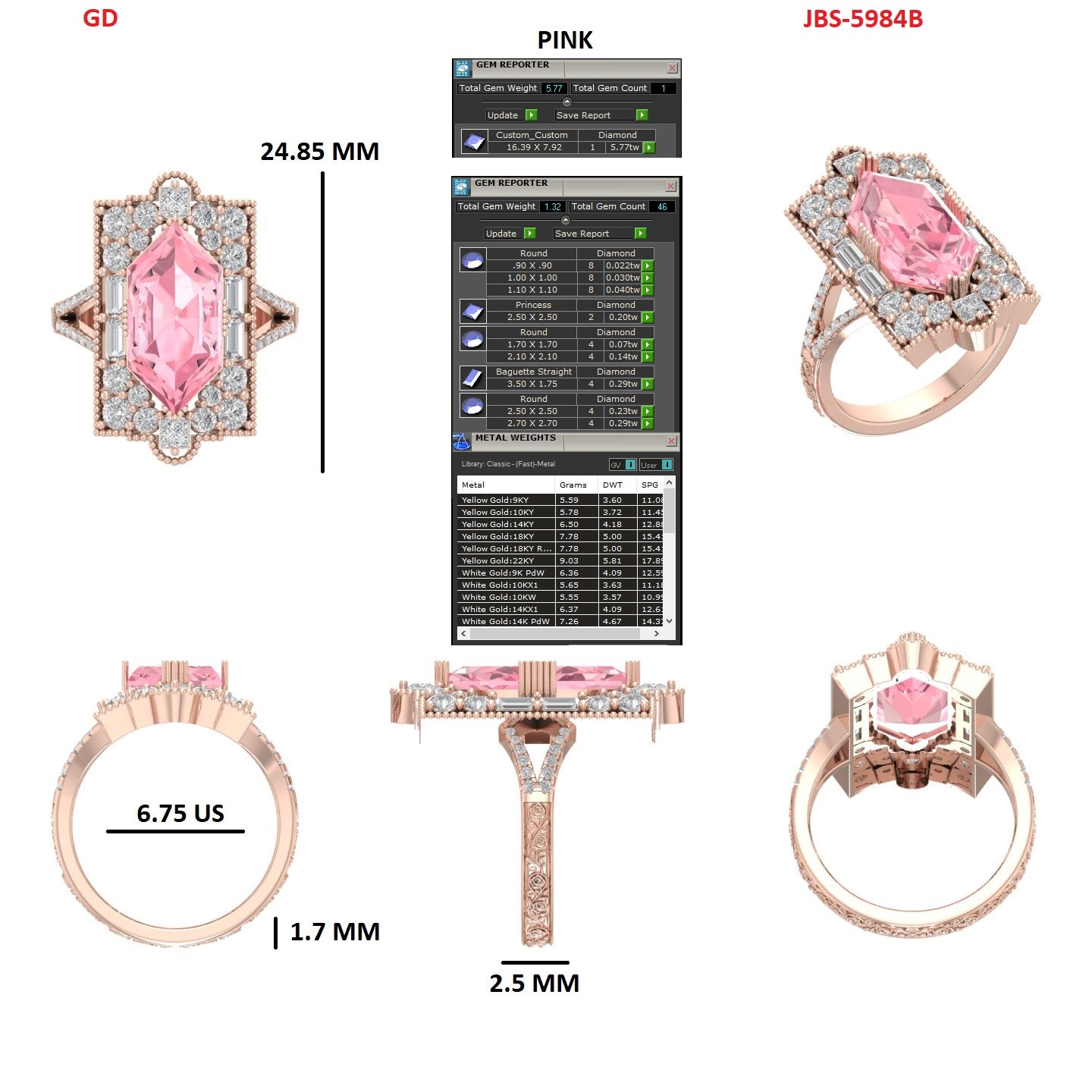 Custom Ring Order Lisa H