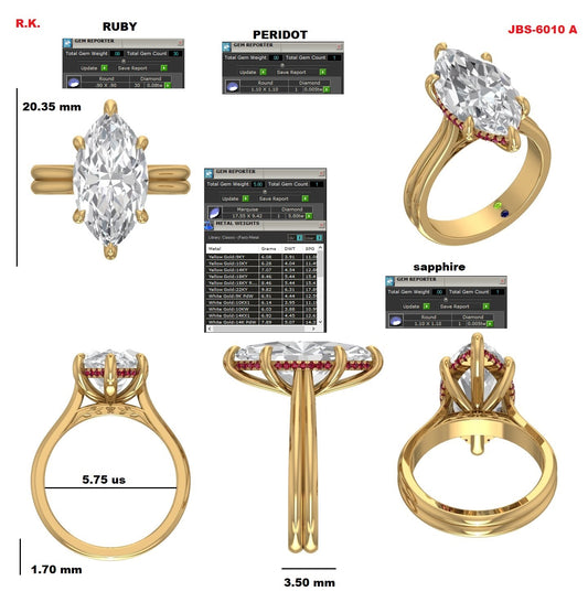 Custom Ring Order Blaine