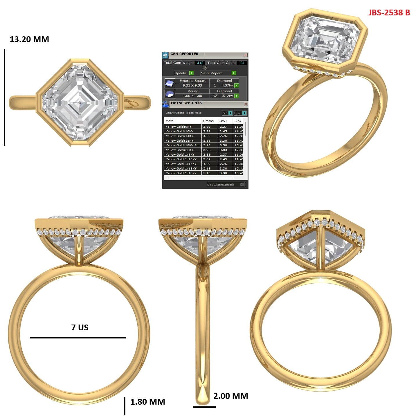 Custom Ring Order - Bryan Asscher