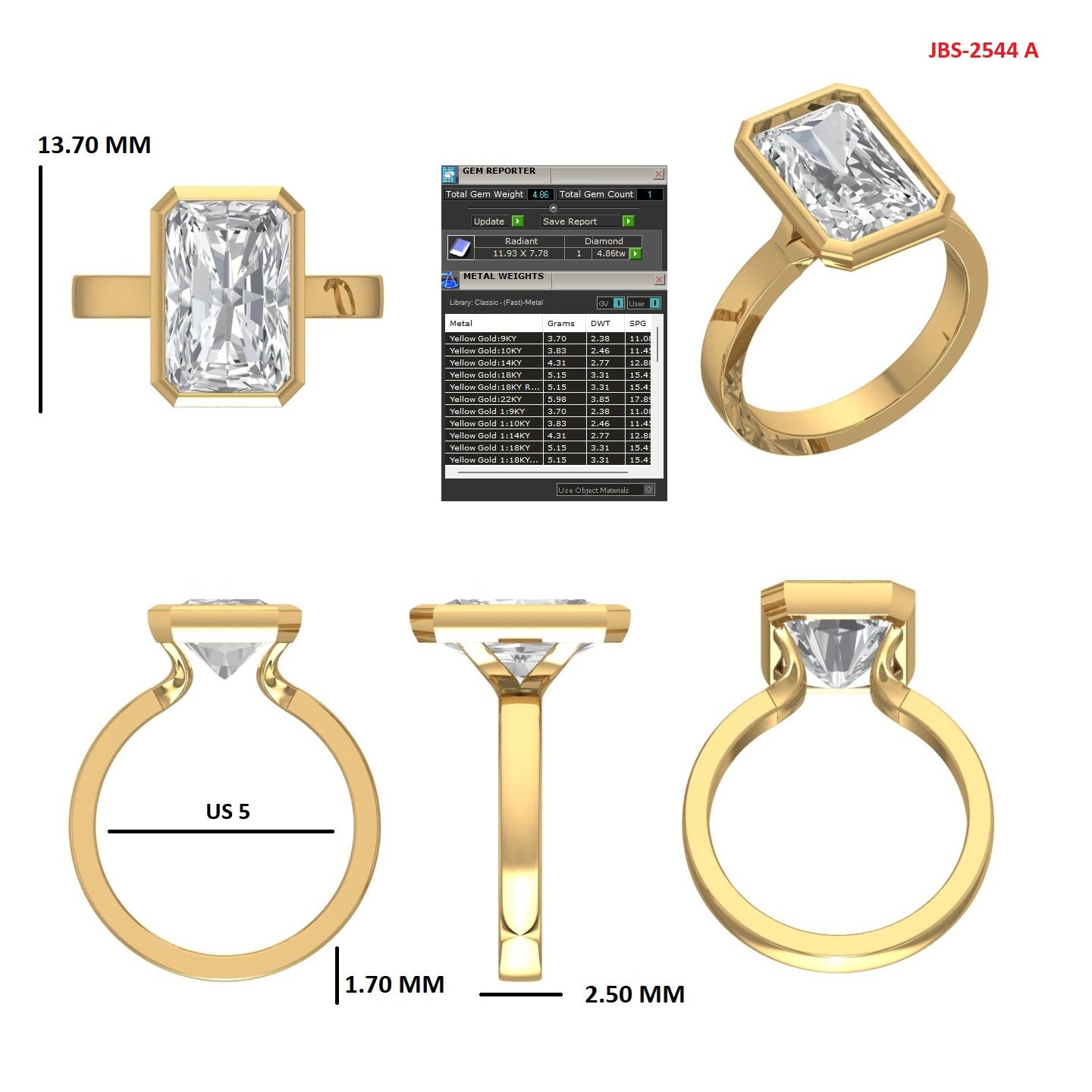 Custom Ring Order - Deepa