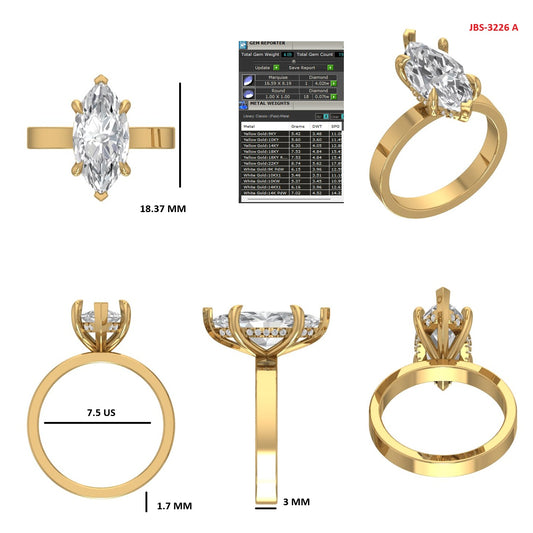 Custom Ring Order - Jordan Marquise