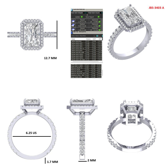 Custom Ring Order - Lindsay Radiant