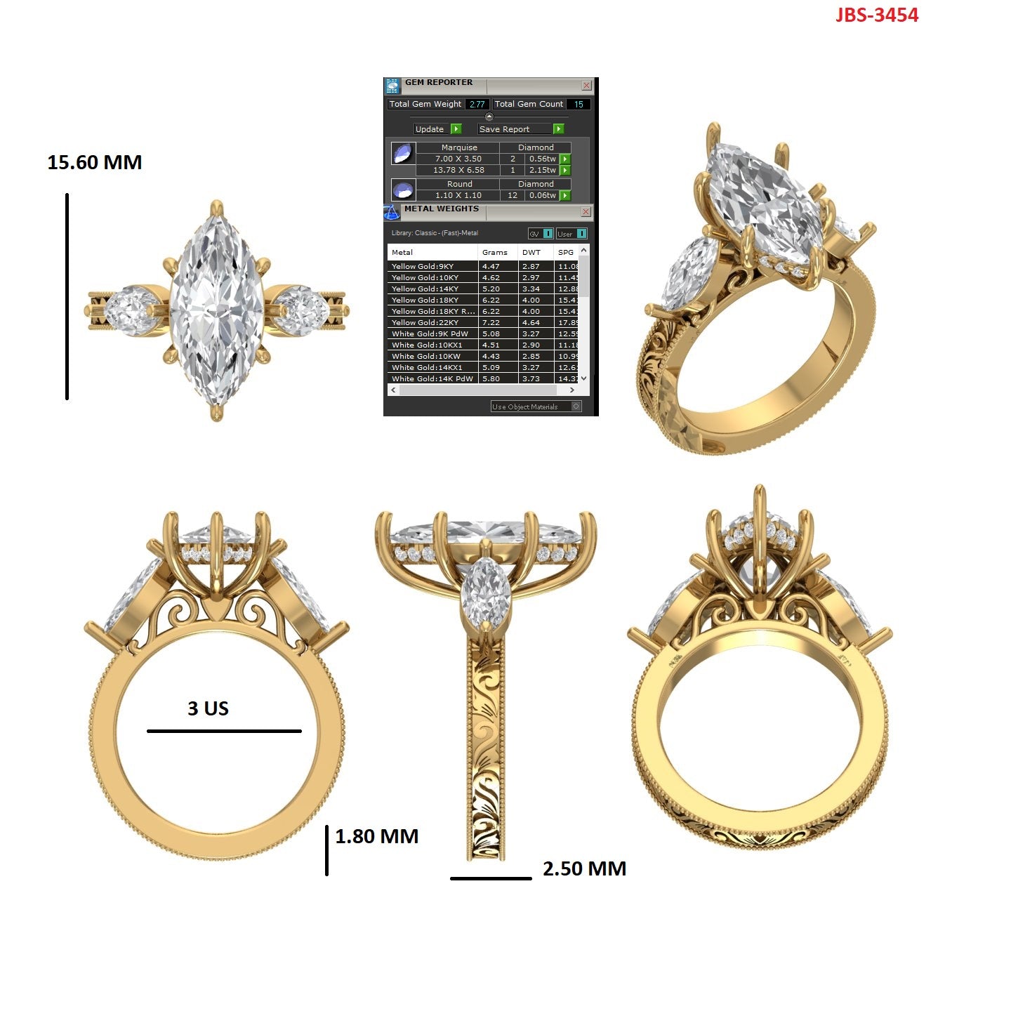 Custom Ring Order - Jackson W